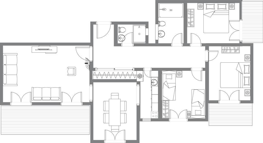 Apartment Vrutak Kotor Luaran gambar